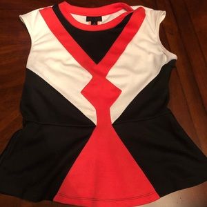 Worthington peplum top